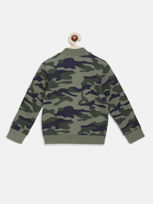 French Terry Sweatshirt With Print image number 1